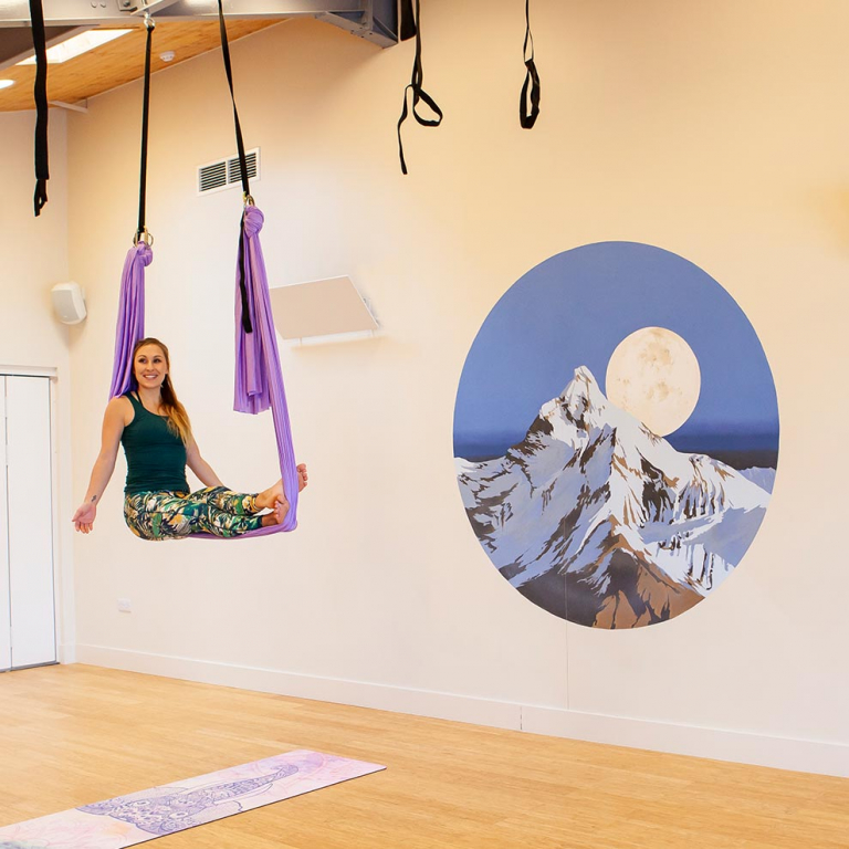Beginner Aerial Yoga Classes with Nicky