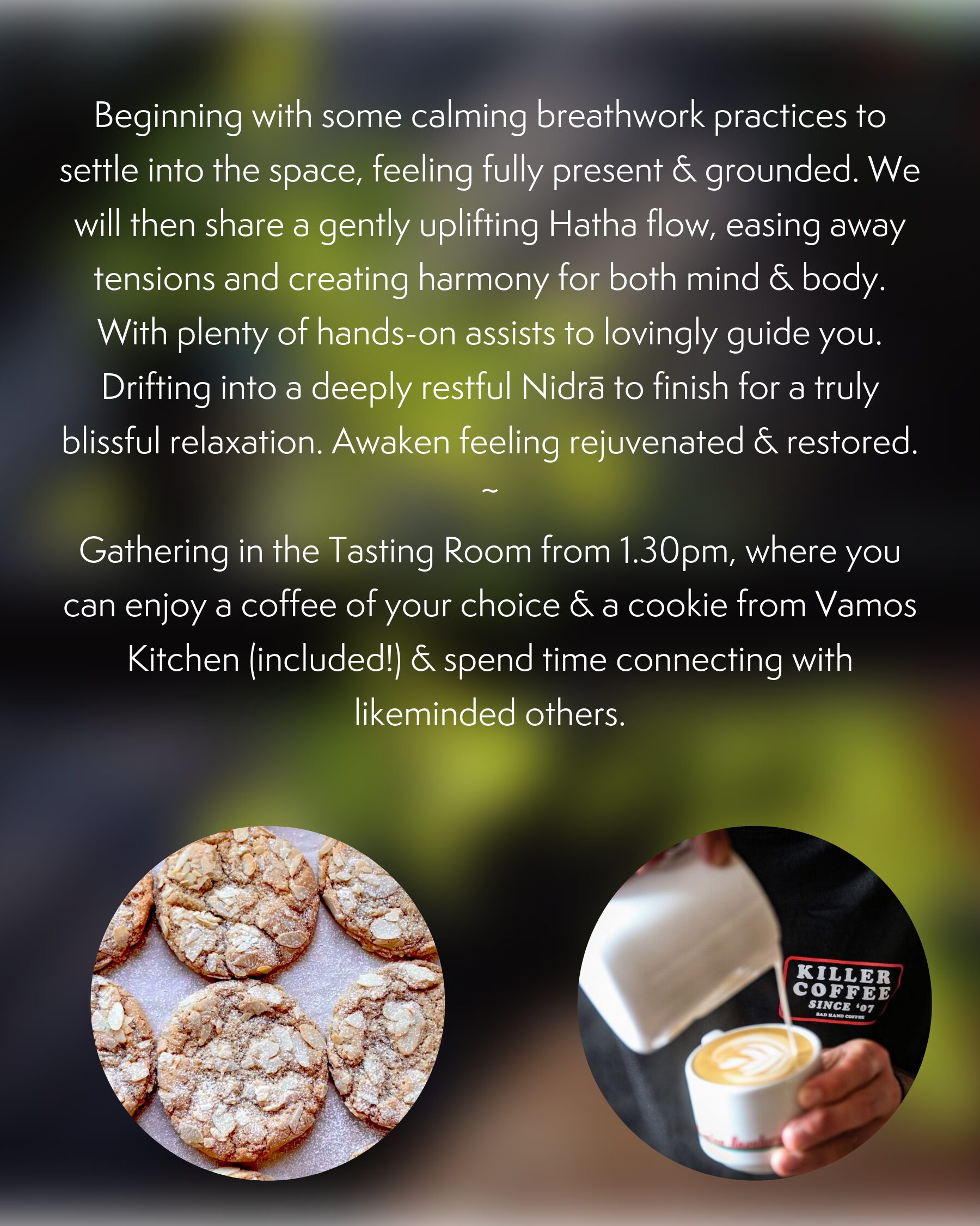 cosy Yoga coffee social