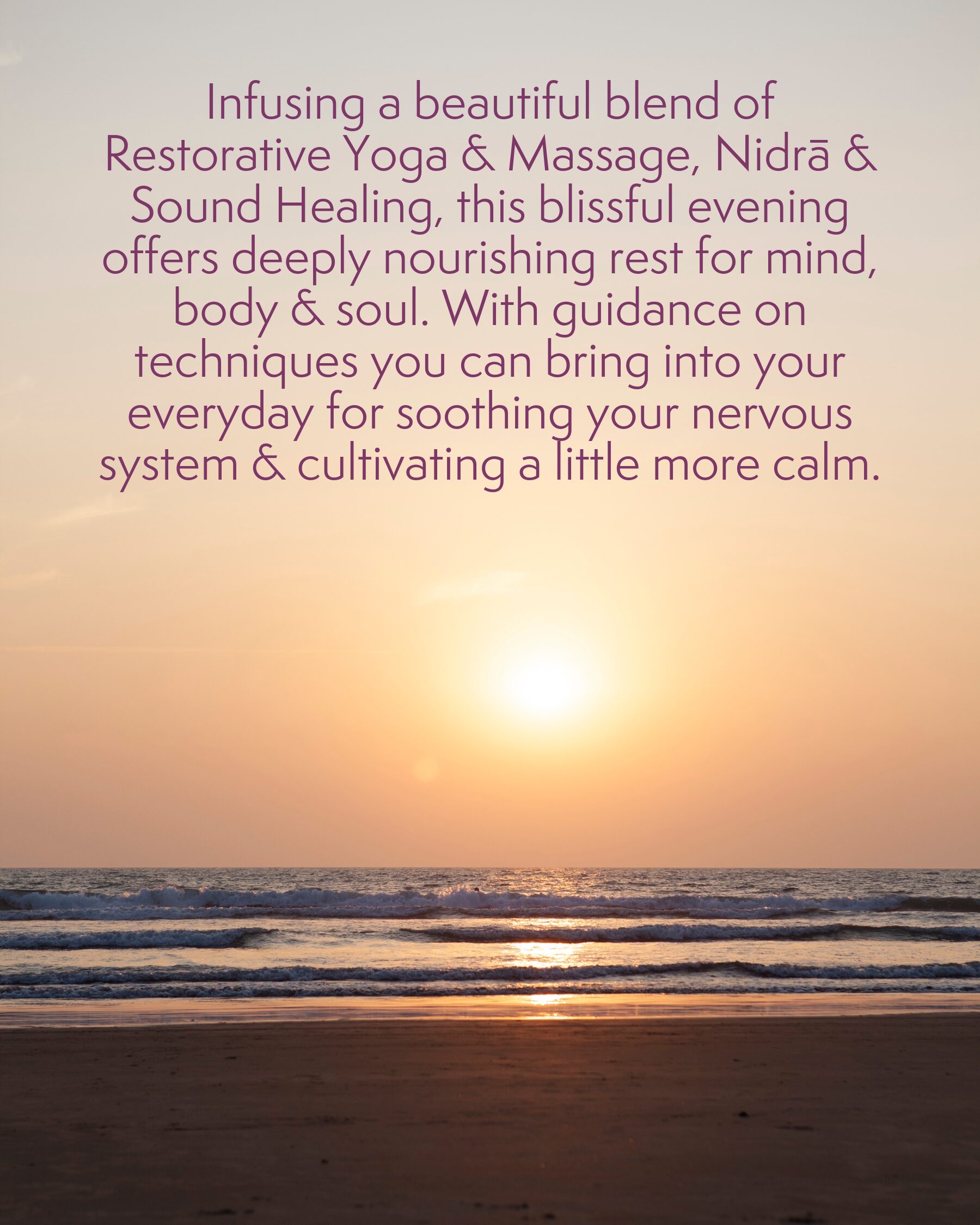 deep rest evening southbourne